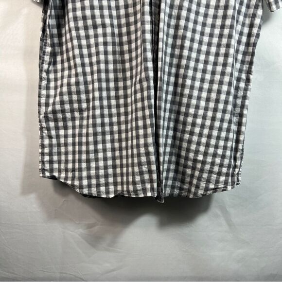 Marc Ecko Cut & Sew Mens Short Sleeve Plaid Button Up Shirt 0629 - Picture 3 of 12